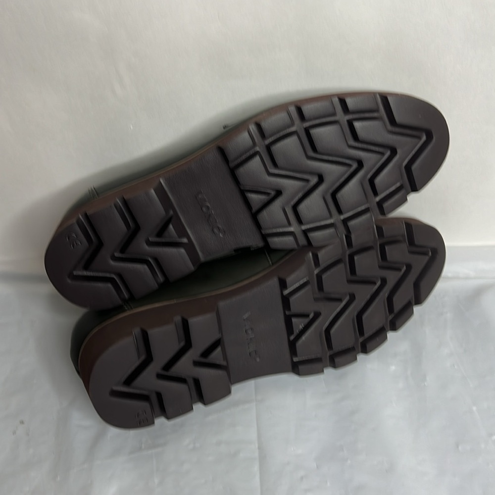 Vionic Dark Green Leather Loafers - Cheryl - Picture 7 of 9